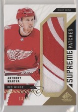 2018-19 Upper Deck SP Game Used Supreme 13/15 Anthony Mantha #PA-MA Patch 0c3