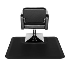 3'x 4'x 1/2 "Thick Beauty Salon PVC Anti-fatigue Mat Salon Floor Mat Black