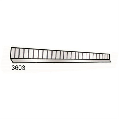 EZ Fix 3603 Super Flexible Edge Repair Panel, 2-3/4 in H x 3/4 in W x 36 in L, 2