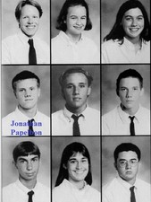 Red Sox hurler Jonathan Papelbon High School Yearbook ~ World Series Champion ++