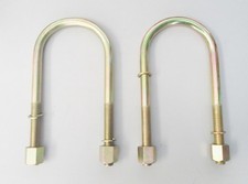 2x Rear Leaf Spring U Bolts For Ford Ranger / Mazda B2500 4x4 - 2.5TD 1998-2006