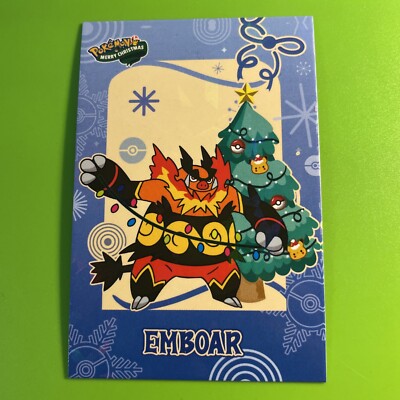 Pokemon Card Database Christmas Emboar Cracked Ice Peru  More In Store