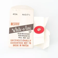 Peseux 140 Alloy Mainspring 4 x 13 x 7.5 Watch Part Watchmakers NOS (G16D12)