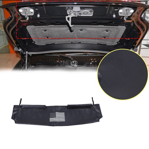 Front Leather Hood Cover Protector Bra Trim For Land Rover Defender 110 2020-24 - Picture 11 of 11