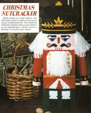 CHRISTMAS NUTCRACKER SOLDIER DOLL PLASTIC CANVAS PATTERN INSTRUCTIONS