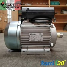 Motore elettrico monofase 3 HP 2,2 kW - MEC90 - 2800 giri - VEMAT Made in Italy
