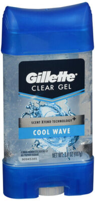 GILLETTE  ANTIPERSPIRANT/DEODORANT GEL COOL WAVE 3.8OZ