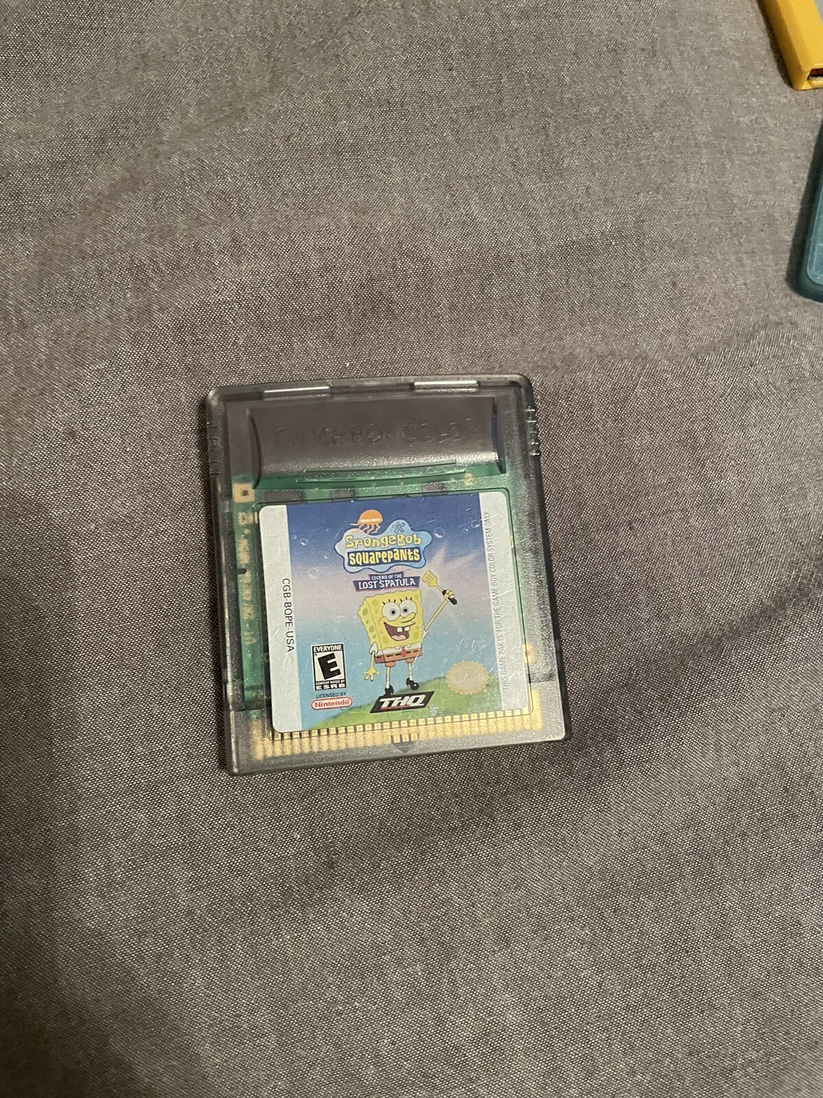 SpongeBob SquarePants: Legend of the Lost Spatula (Nintendo Game Boy ...