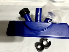 Swimming Pool Leaf Vacuum Head w/Bag w/Hose Pole Clip! Fits 1" Diameter Pole