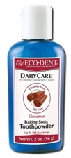 Eco-Dent Daily Care Baking Soda Toothpowder - Cinnamon 2 oz Pwdr