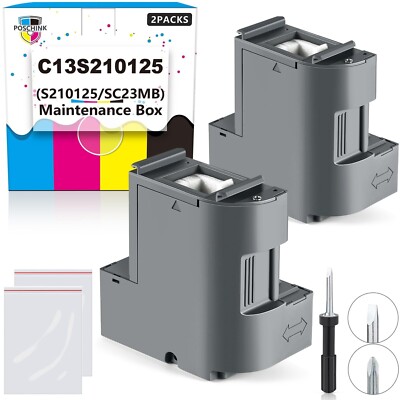 C13S210125 Ink Maintenance Box (S210125/SC23MB), Waste Ink Tank