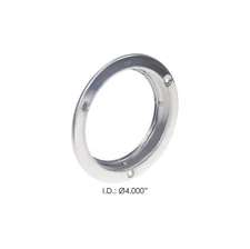 Light Bezel 4in Stainless Steel 571.BZ40SS 43253, A45S2B, M43253, 20549, 87143