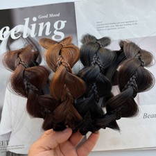 Women's Fashion Headband Twist Wig Hairband Braided Knot Tie Hair Hoops Decor