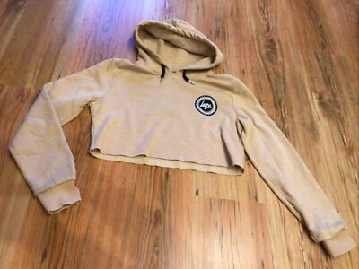 Hype Womens Pullover, Pulli, Shirt Gr. 6 = S (36, 38) beige Kapuze kurz !!!