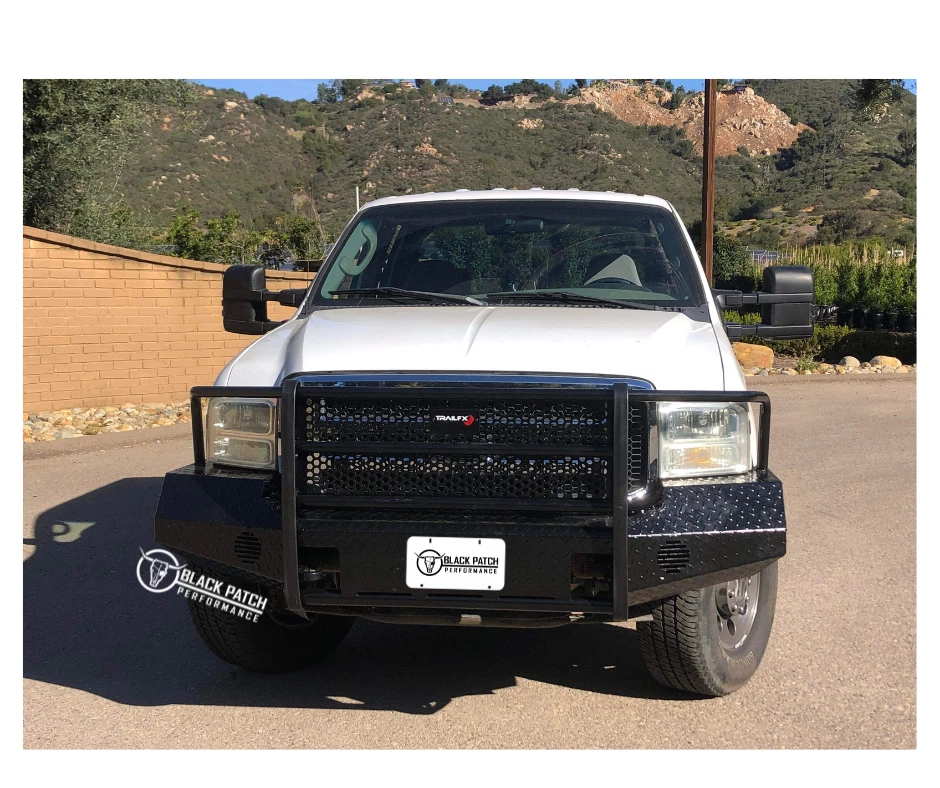 05-07 F250 F350 Trail FX FX3002A Ranch Style Bumper 2005 2006 2007 Super Duty - Image 4 of 4