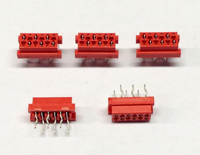 5 Stück Micro Match Miniatur Steckverbinder CON 6S RM2.54  6-polig (M5202)
