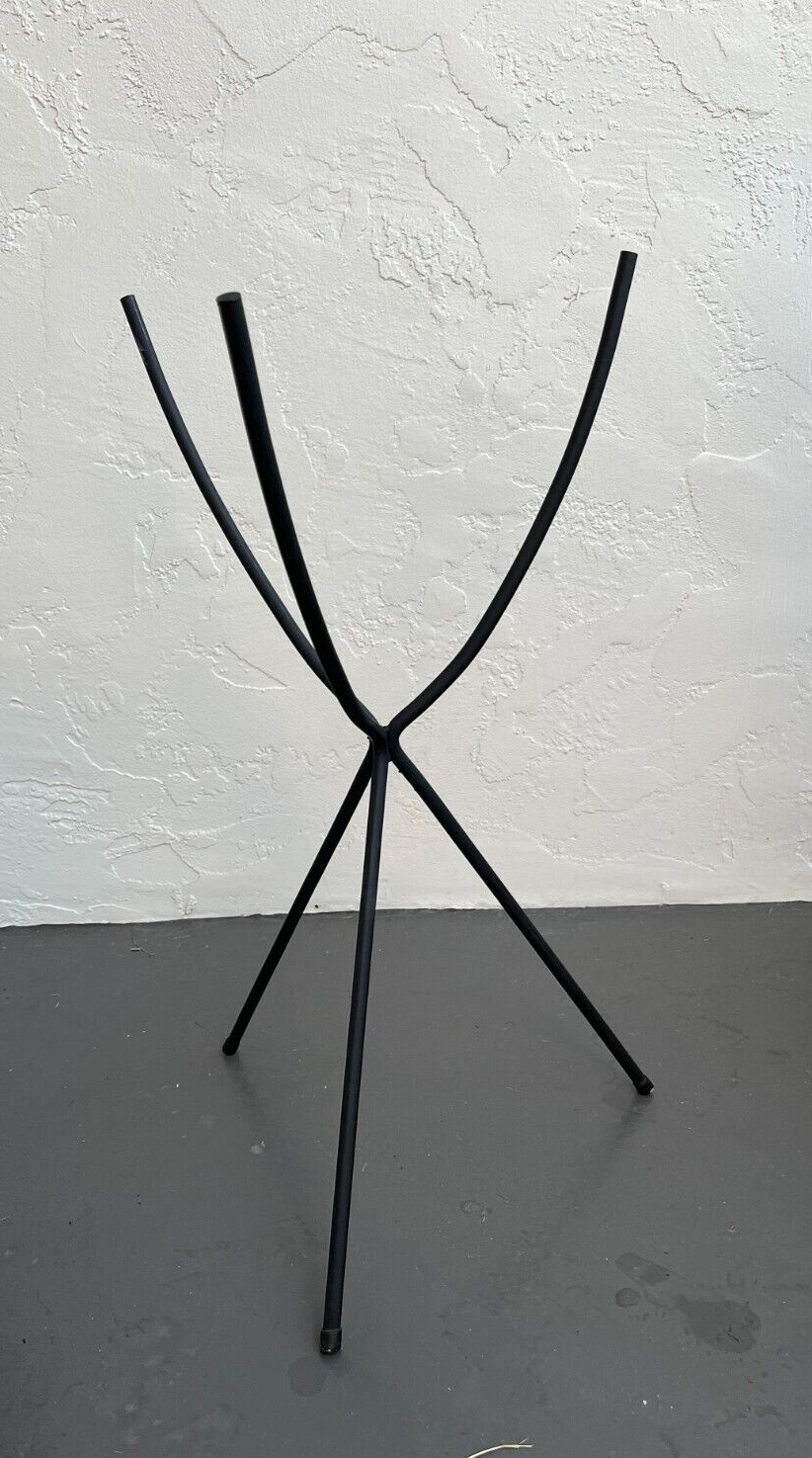 Vintage 50s Kimball? Fiberglass Bullet Planter Atomic Mid Century