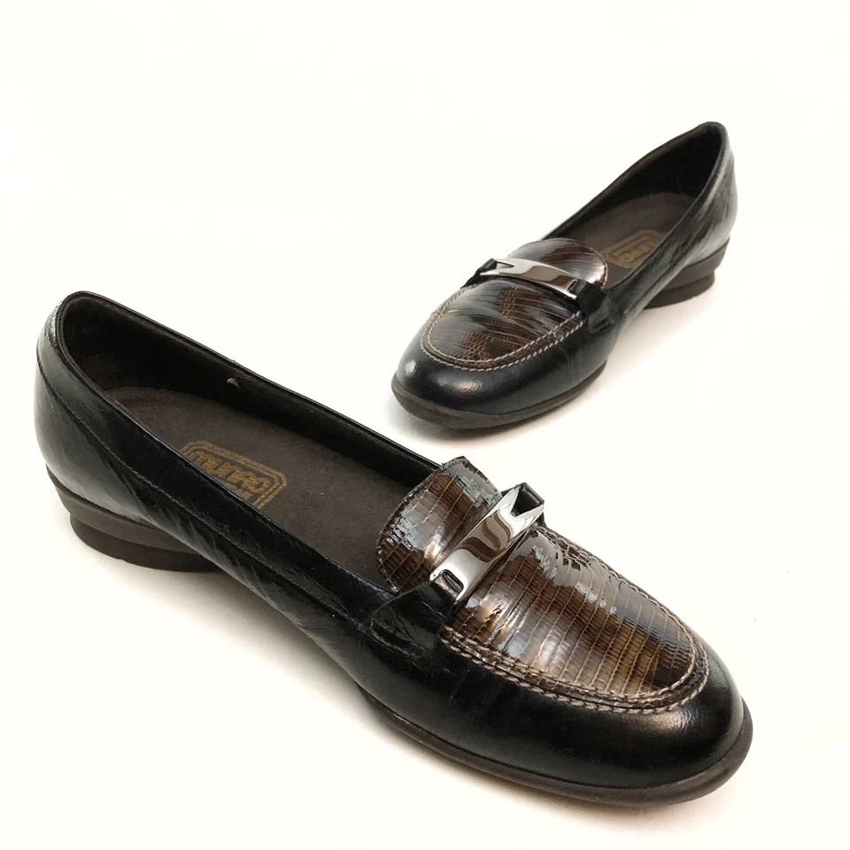 Mocasines Munro 6.5N de cuero marrón Foto 3 de 4