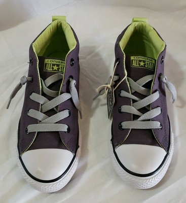 grey junior converse