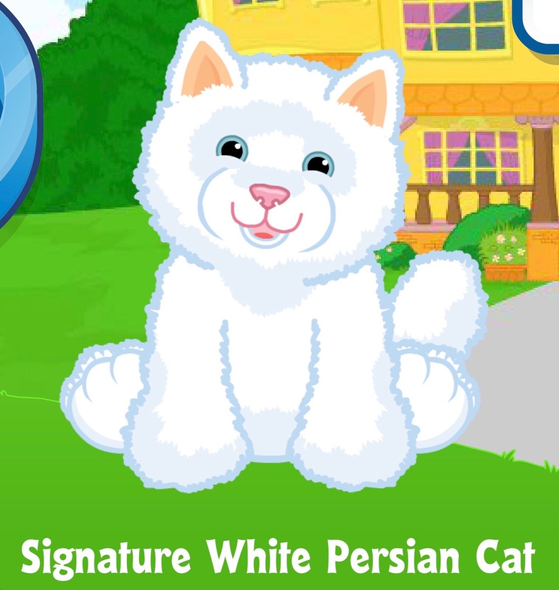 Webkinz Classic Signature White Persian Cat wkss2003 Virtual