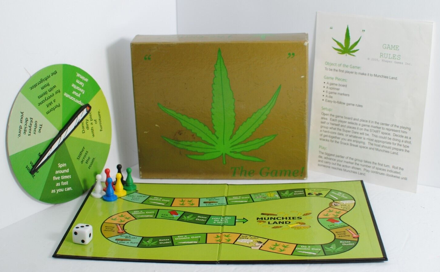 Marijuana The Game - Crazy Game of Dares and Surprises - 2 to 6 Players