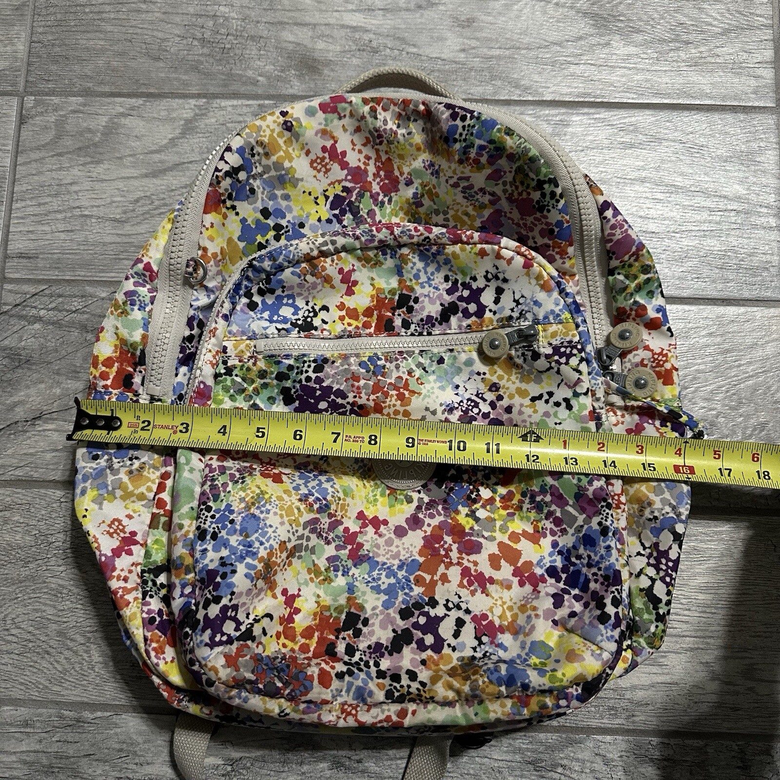 Kipling Hiker, Hal Expandable Backpack Colorful T… - image 13