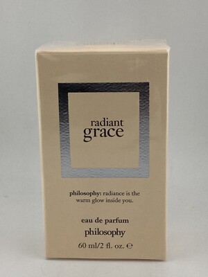 Philosophy Radiant Grace Eau De Parfum spray 2 oz New +Sealed in box