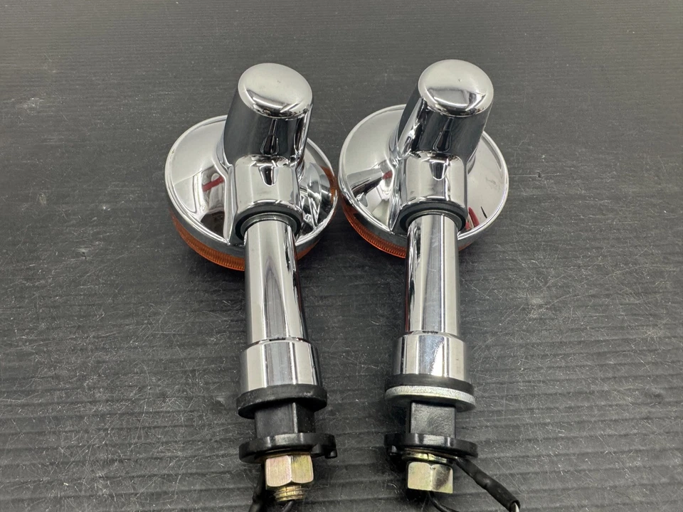 铃木 GN250 GS250 GS300 GS450 GS550 GS750 后方右转信号对套装 — 第 4/4 张图片