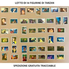 Lotto Di 44 Figurine Album TARZAN - Disney Panini • Tutte Diverse • Come Nuove