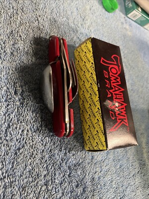 Vintage Tomahawk Brand 6 Function Swiss Knife