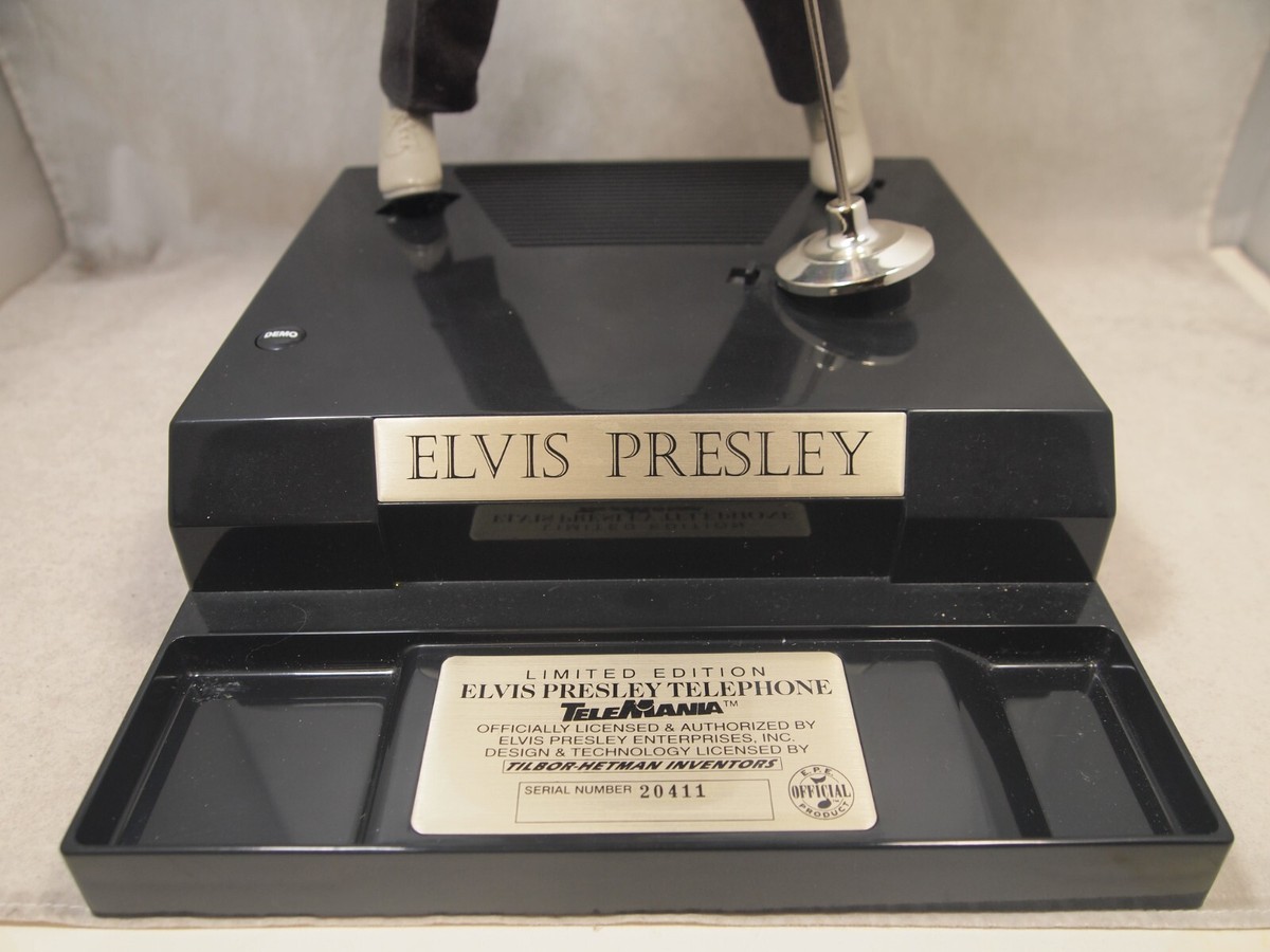 希少 エルヴィス・プレスリー テレフォン 電話機 1996 TeleMania Elvis Presley Commemorative Telephone Limited