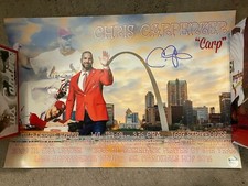 Chris Carpenter Signed Print Autographed Photo St. Louis Cardinals HOFer FC COA