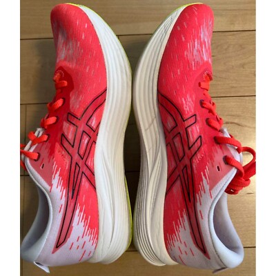 ASICS EvoRide SPEED 2 Sunrise Red Black US9.5 Sneakers