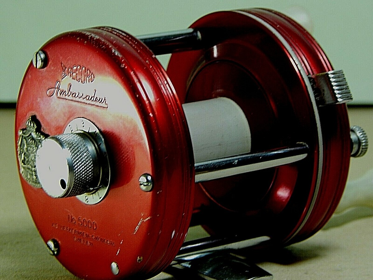 1955/56's Record AMBASSADEUR 5000(3rd version) baitcasting reel