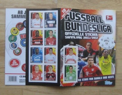 Topps Leeralbum Bundesliga 2011/2012 - Bild 1 von 4