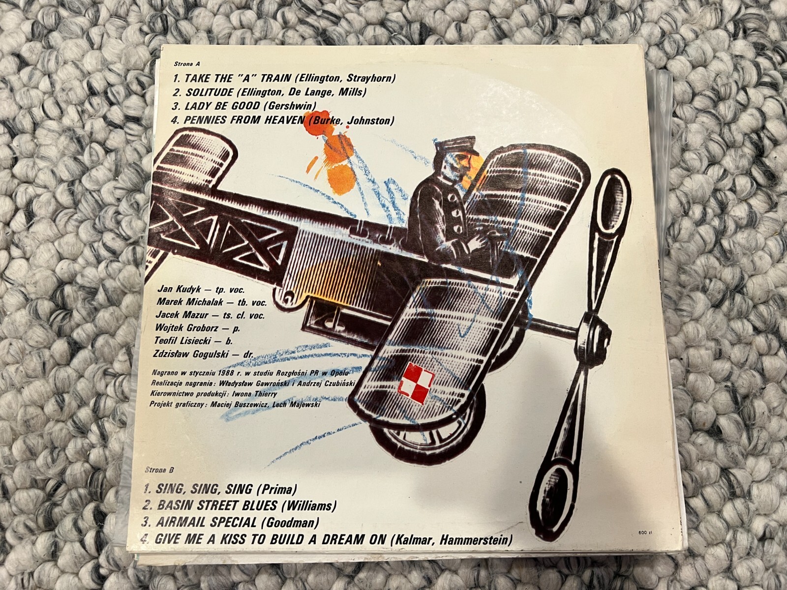 Jazz Band Ball Orchestra 10th Flight To Sacramento Vinyl LP PolJazz