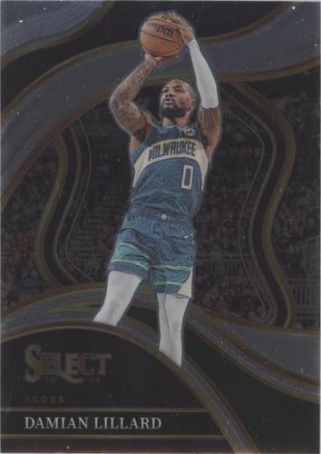 Damian Lillard 2023-24 Panini Select Courtside Elephant Prizm SSP