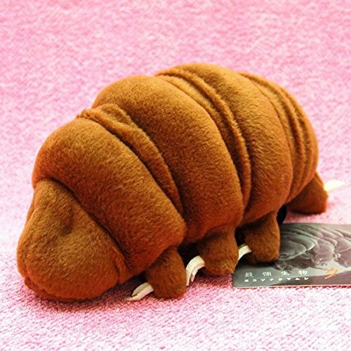 TST Tardigrade Yokozuna Kumamushi Kuscheltier Plüschtier braun M 7577 18 cm - Bild 3 von 3