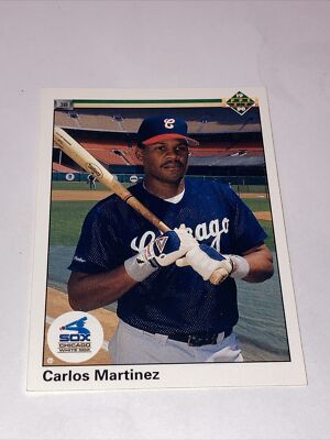 Upper Deck Carlos Martinex Chicago White Sox 1990 #347