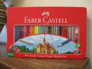 Details About New Faber Castell 48 Classic Color Pencil Sketch Set