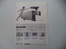 advertising Pubblicità 1967 GIRMI TRITACARNE MEC