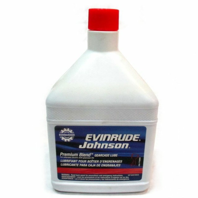 Omc Johnson Evinrude Brp 775609 Oem Gear Lube Premium Blend 32oz Oil 0775609 For Sale Online Ebay