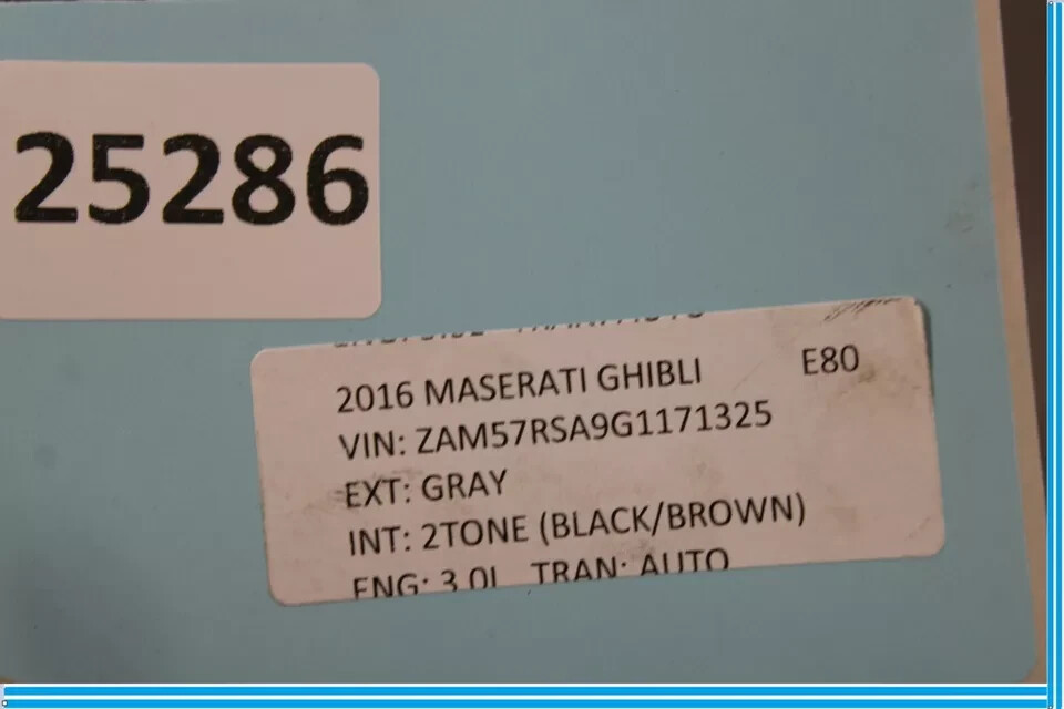 14-17 Maserati Ghibli Rear Left Driver Side Spindle Knuckle Hub OEM