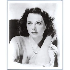 c.1940 Hedy Lamarr Film Actress Technology Inventer Original Publicity Photo