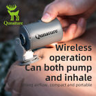 Qunature Mini Air Pump Dual Action Portable Pool Floats Airbed Inflatable Grey