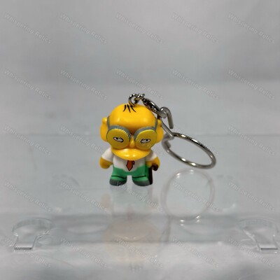 Hans Moleman 1.5” Figure Keychain | Kidrobot x The Simpsons 25th