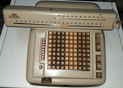 雑貨 DLMBN☆若 ビンテージ 機械式計算機 LAGOMARSINO NUMERIA Model 