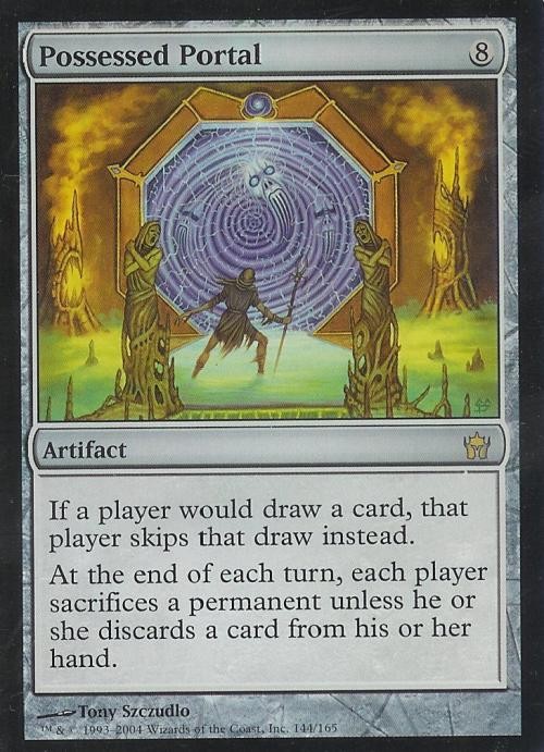 MTG English Possessed Portal NM Foil Fifth Dawn