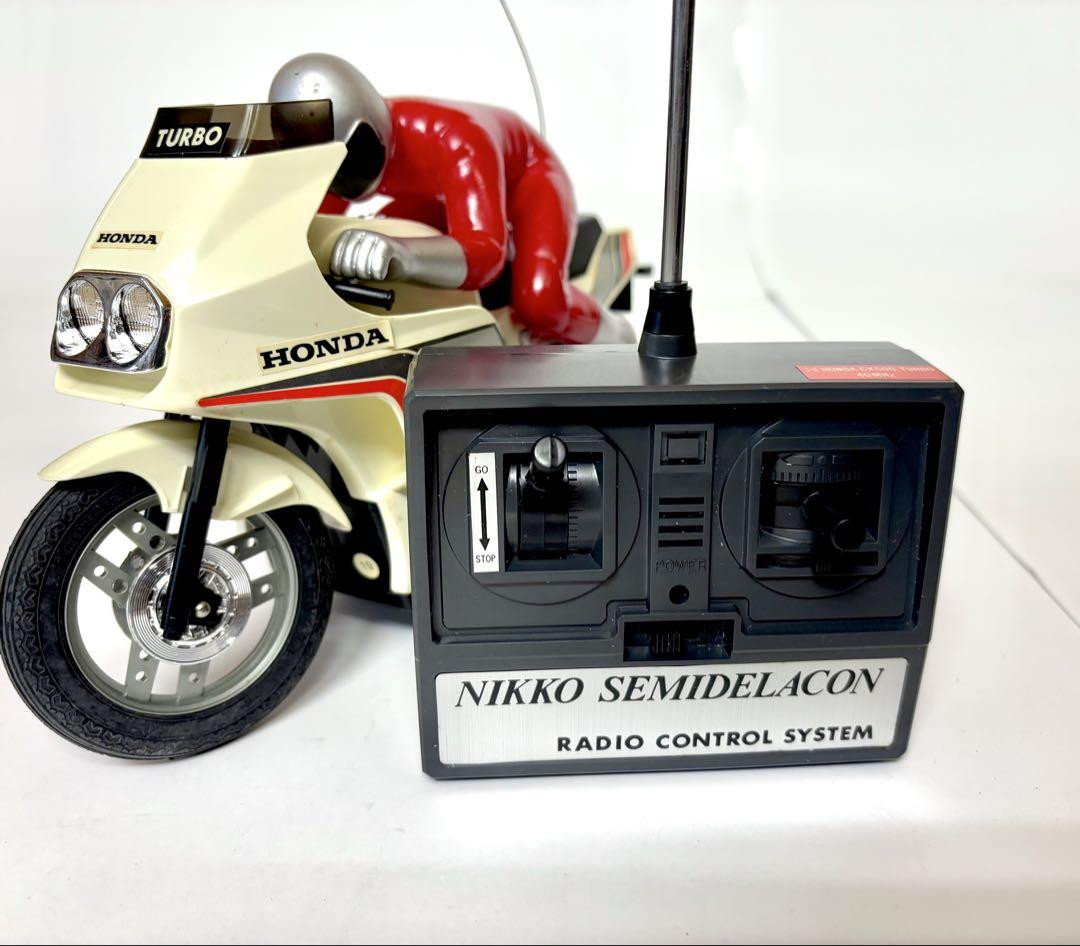 Nikko Radio Control Bike HONDA FX500 TURBO 1/8 CX500 W/BOX F/S