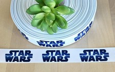 7/8" 1 YD Star Wars Grosgrain Ribbon Movie Ribbon Craft Gift Wrap Bow Ribbon